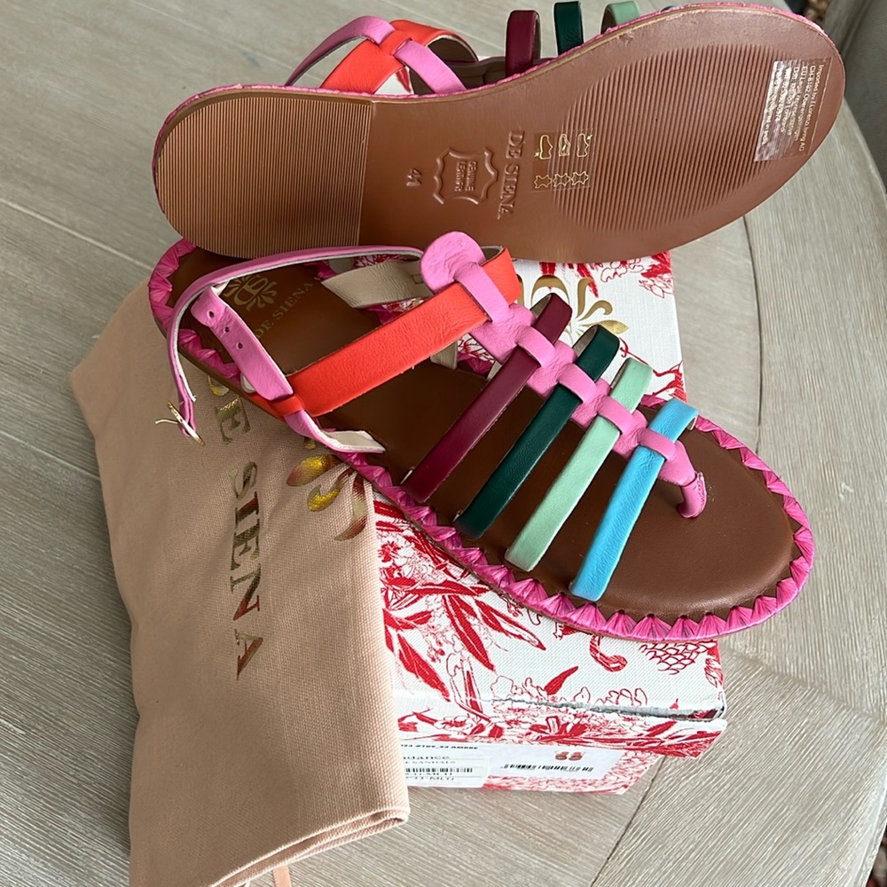 Sundance (De Siena) multi-color strappy sandals